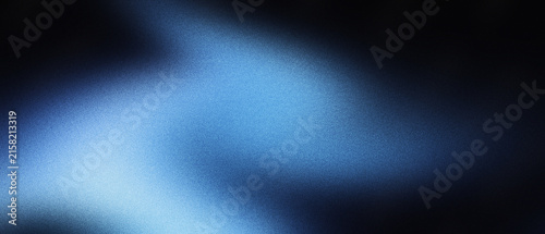 фотографія Abstract blue light leak on black background, ethereal glowing smoke texture with soft cinematic blur, mysterious neon blue haze for creative overlays, dark atmospheric light effect wallpaper