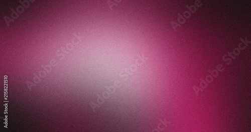Abstract Grainy Magenta and Pink Gradient Background with Light Central Glow