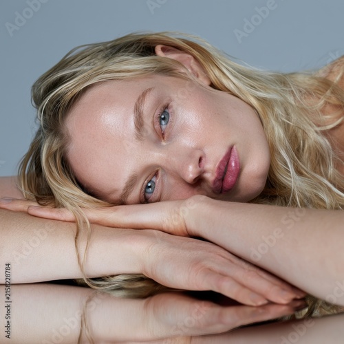 Dreamy Expression of Serenity