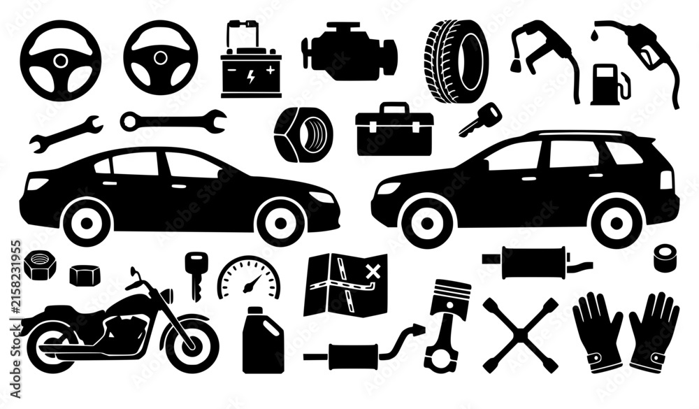 Fototapeta premium Municipal Emergency Services Line Icon Pack for Public Safety and Rescue