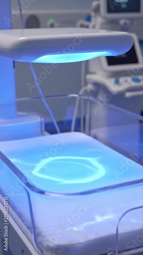 Neonatal phototherapy treatment for newborn jaundice in hospital pediatric intensive care unit nicu medical healthcare equipment for bilirubin reduction