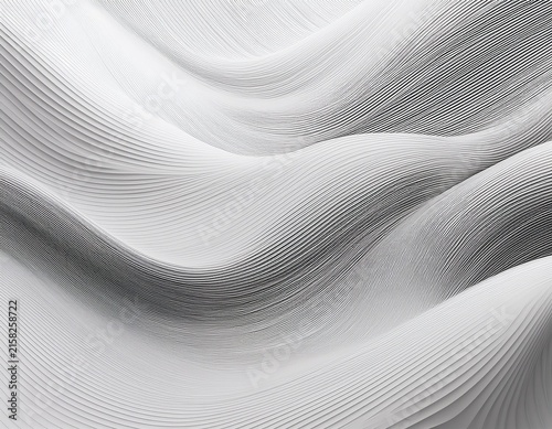 white minimal striped background 3d line pattern abstract white gray waves background for business presentations