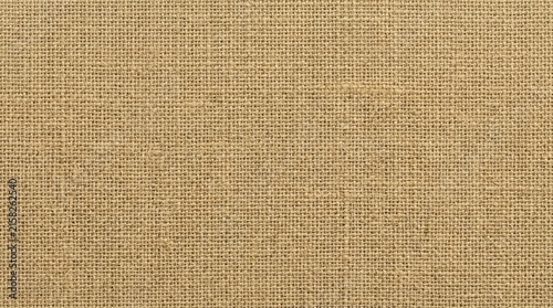 Natural Brown Burlap Fabric Texture Background