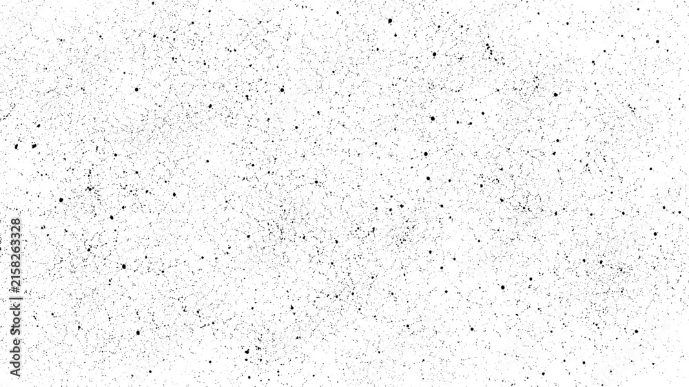 Naklejka premium Fine Ink Spray Texture – Delicate Black Ink Particle Background