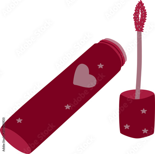 Fotografie vector illustration of a liptint
