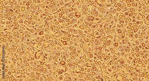 Close up texture of golden brown sand dunes.