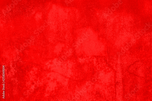 close up red grunge texture of surface concrete wall, abstract background