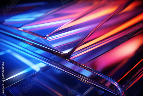 Outstanding Futuristic hologram cube pattern