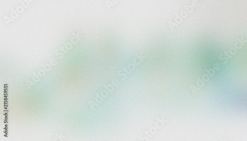 Картината върху платно Abstract blurred background with soft green and blue tones, minimalist out of fo