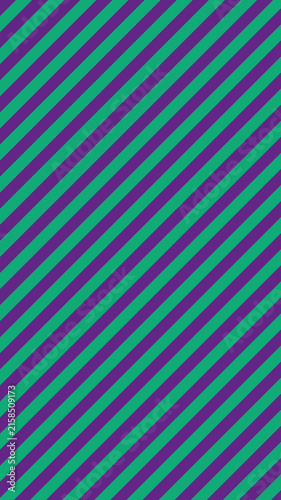 Abstract background with diagonal stripes in bright green and purple colors