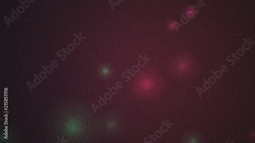 Dark magenta background, featuring soft glowing, circular orbs with, a subtle grainy, texture overlay