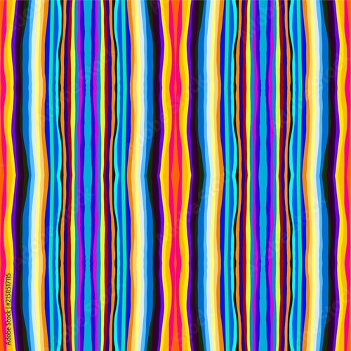 Seamless pattern of colorful lines for wallpaper, background, card, sheet, wall, scene.