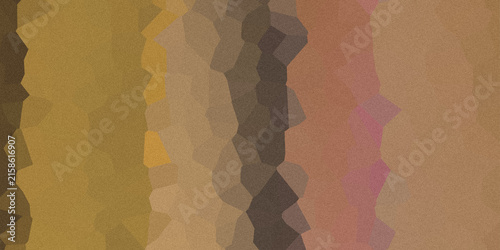 Vibrant Abstract Painting With Earthy Tones And Geometric Shapes