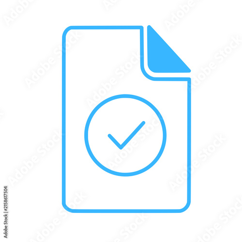 Document file icon. Collection with outline style. File document sign. Symbol for paper, report, form, article and document management interface design. Vector illustration.