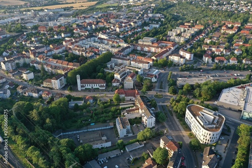 Fulda aus der Luft – Panorama der historischen Innenstadt und Umgebung