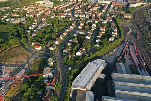 Fulda aus der Luft – Panorama der historischen Innenstadt und Umgebung