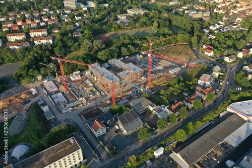 Fulda aus der Luft – Panorama der historischen Innenstadt und Umgebung
