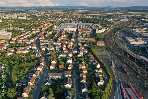 Fulda aus der Luft – Panorama der historischen Innenstadt und Umgebung