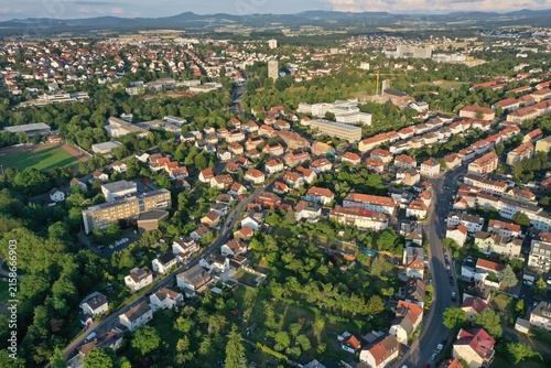 Fulda aus der Luft – Panorama der historischen Innenstadt und Umgebung