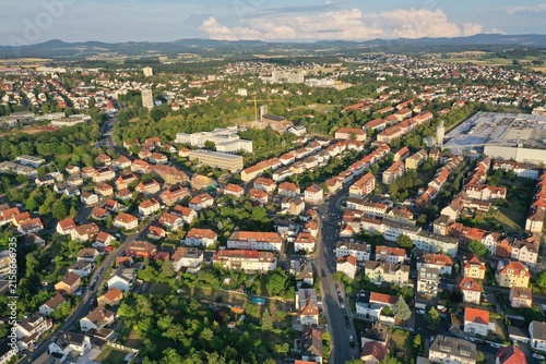 Fulda aus der Luft – Panorama der historischen Innenstadt und Umgebung