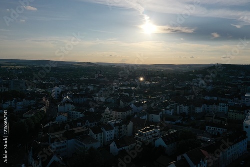 Fulda aus der Luft – Panorama der historischen Innenstadt und Umgebung