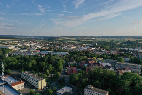 Fulda aus der Luft – Panorama der historischen Innenstadt und Umgebung