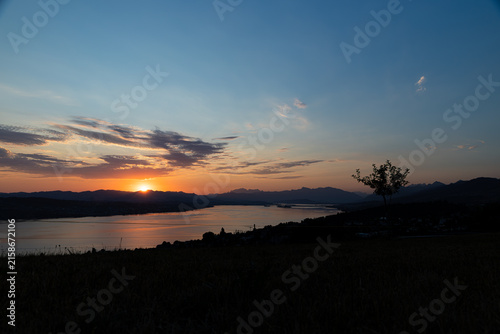 Sonnenaufgang in Wädenswil