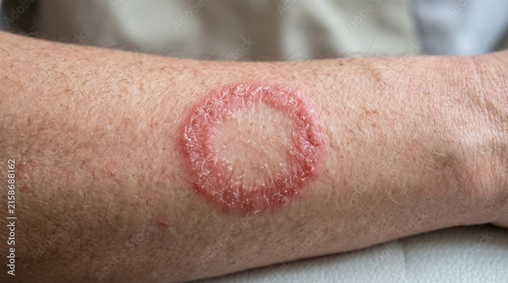 Fototapeta premium Ringworm / Tinea Corporis