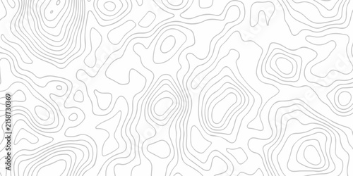 Foto Contour abstract map relief land outline