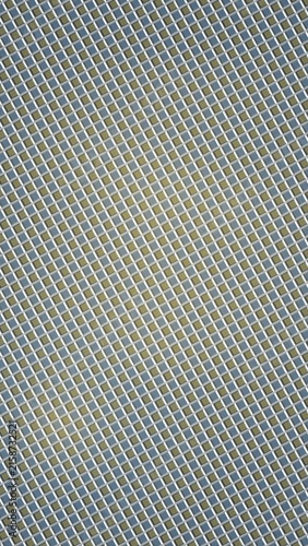 Canvastavla Grid pattern with alternating blue and yellow squares