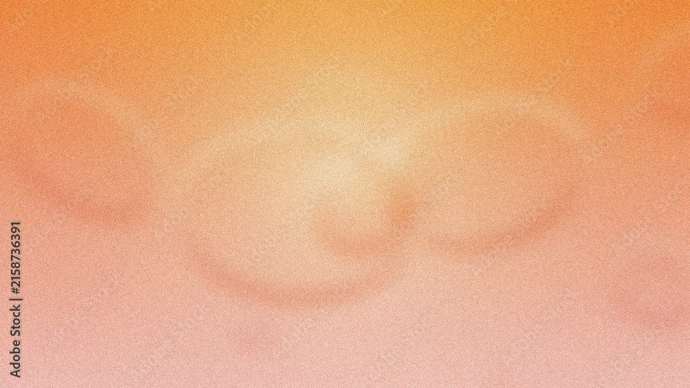 Fototapeta premium Hand made warm gradient background grainy texture background
