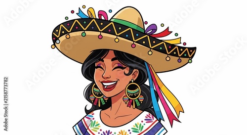 Fiesta Smile in Vibrant Hues