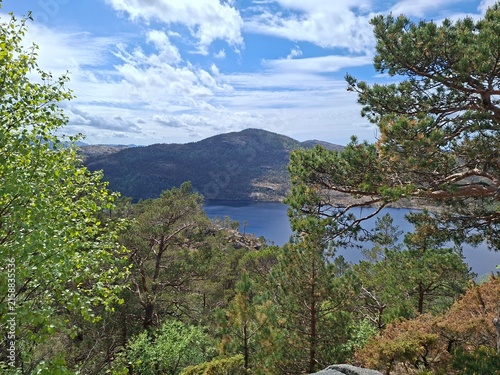Fjord norway dramatic landscape