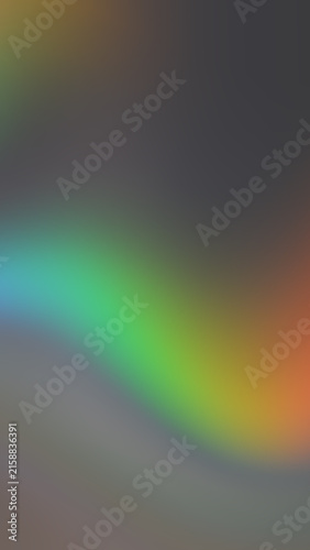 Abstract gradient background with soft light diffusion, colorful rainbow hues. Elegant minimalist texture for phone wallpapers, mobile apps, banners, presentations and modern text-based designs.