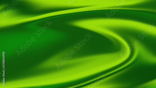 Abstract green gradient grainy background with shapes smooth retro waves noise texture concept. Design for graphics web banner wallpaper poster and artwork.