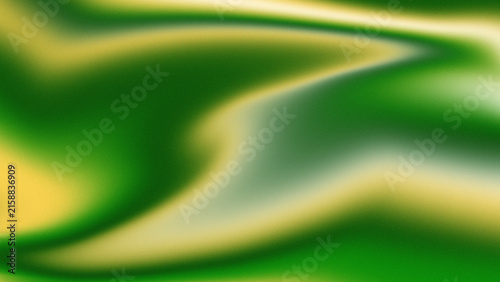 Abstract green gradient grainy background. Shapes smooth retro waves noise texture concept. Design for modern creative designs, posters, and print graphics.