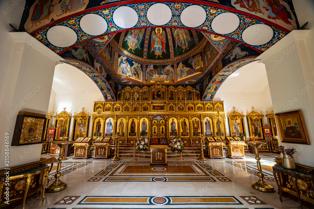 Fototapeta premium Iglesia de San Miguel Arcángel Temple de l'Arcàngel Miquel d'Altea