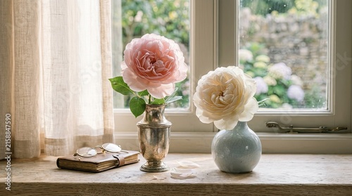 vase with flowers