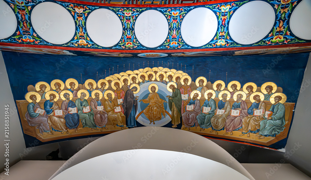 Naklejka premium Iglesia de San Miguel Arcángel Temple de l'Arcàngel Miquel d'Altea