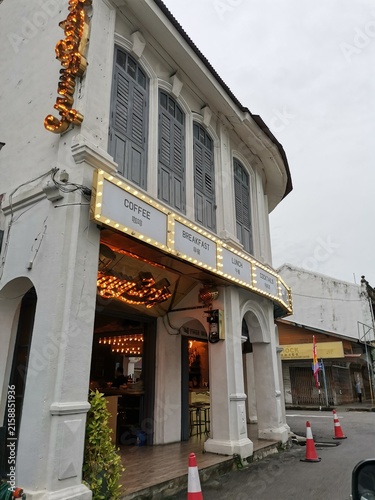 old building in the city of George Town ,penang ,malaysia . Date 15th August 2026