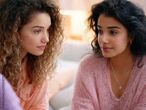 Mental Health Support and Emotional Connection Between Friends at Home