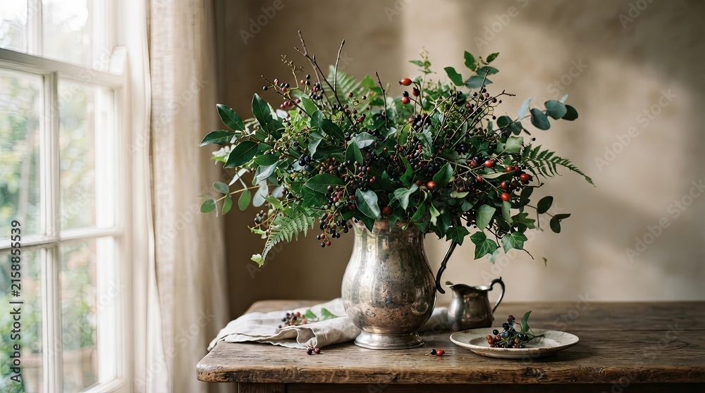 Fototapeta premium vase with flowers