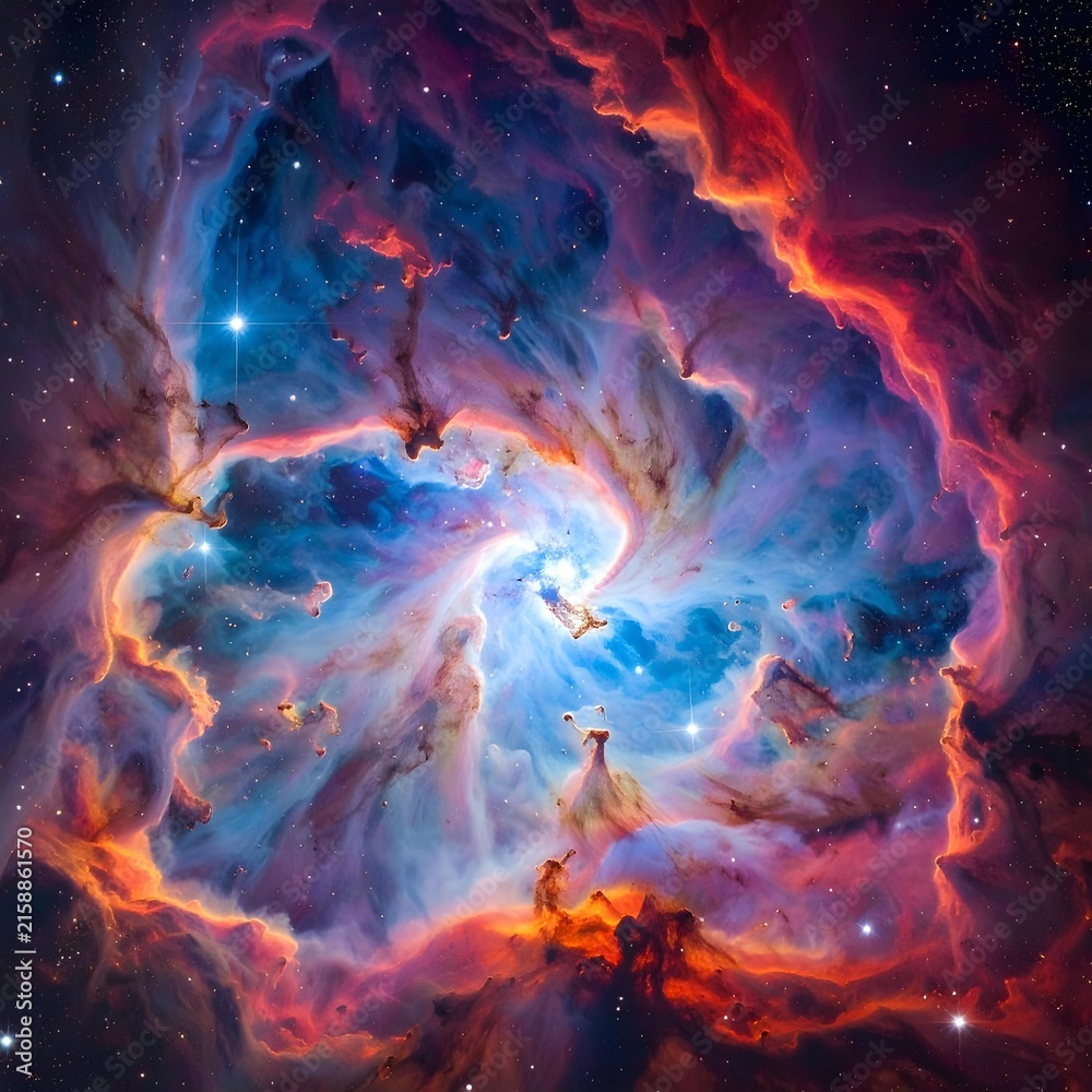 Fototapeta premium explosion of fire