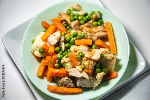 chicken with vegetables