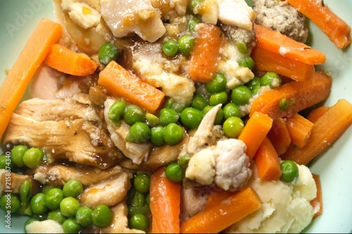 stir fried chicken with vegetables
