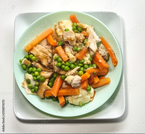  chicken with vegetables