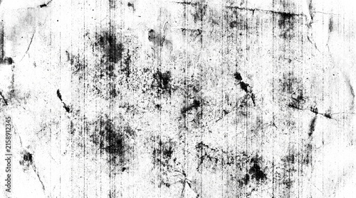 grunge aesthetics, a heavily textured design featuring distorted photocopy elements in black ink
