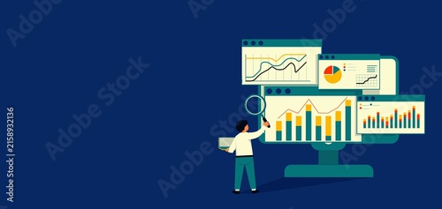 Business Data Analysis Dashboard Analytics Statistics Performance Strategy Growth Report