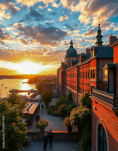 old town in stockholm
