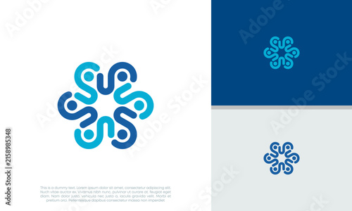 Human Resources Consulting Company, Global Community Logo	
